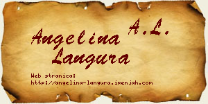 Angelina Langura vizit kartica